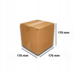 MEGA MOCNE PUDEŁKO KARTON 170x170x170 SZARE 25s BC