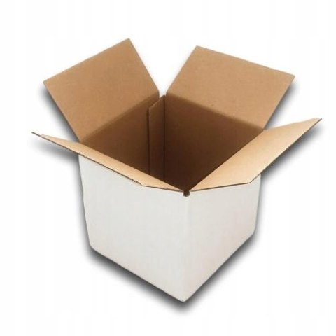 PUDEŁKO OPAKOWANIE KARTON 380x250x250 BIAŁE 50 B