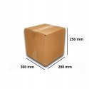MEGA MOCNE PUDEŁKO KARTON 300x280x250 SZARE 100s EB