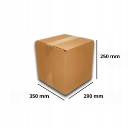 PUDEŁKO OPAKOWANIE KARTON 350x290x250 SZARE 100szt BC