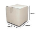PUDEŁKO OPAKOWANIE KARTON 300x300x250 BIAŁE 10sz E