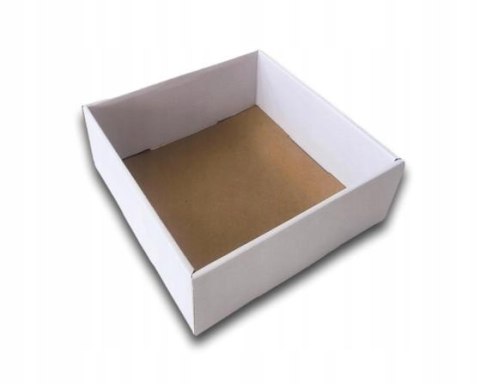 TACKA TEKTUROWA na CIASTKA PĄCZKI 160x160x60 BIAŁE 25szt E