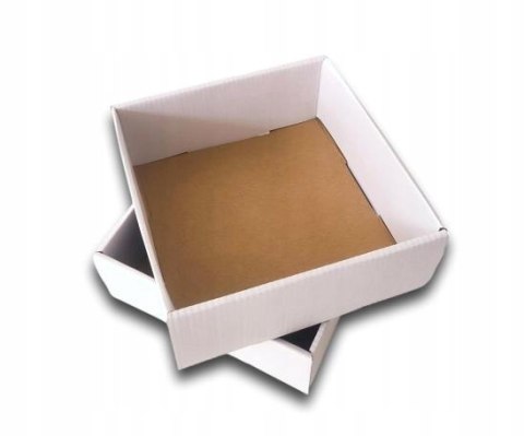 TACKA TEKTUROWA na CIASTKA PĄCZKI 160x160x60 BIAŁE 25szt E
