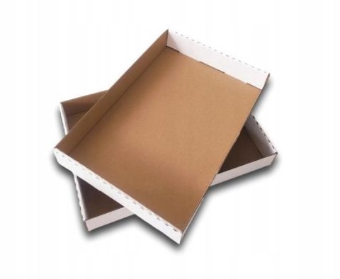 TACKA TEKTUROWA na CIASTKA PĄCZKI 260x175x40 BIAŁE 25szt E
