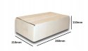 PUDEŁKO OPAKOWANIE KARTON 260x210x110 BIAŁE 50sz B