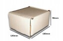 PUDEŁKO OPAKOWANIE KARTON 100x120x90 BIAŁE 25szt E