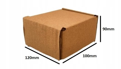 PUDEŁKO OPAKOWANIE KARTON 100x120x90 SZARE 10szt B