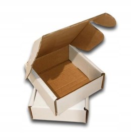 PUDEŁKO OPAKOWANIE KARTON 150x150x60 BIAŁE 10szt B