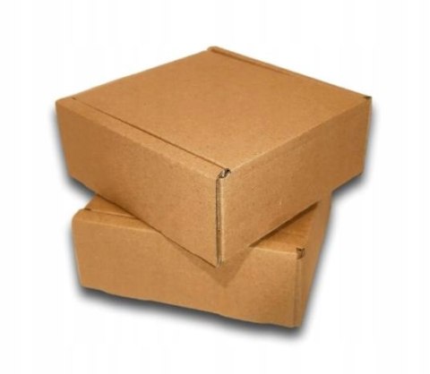 PUDEŁKO OPAKOWANIE KARTON 150x150x60 SZARE 25szt B