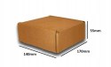 PUDEŁKO OPAKOWANIE KARTON 170x140x55 SZARE 10szt B