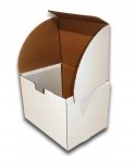 PUDEŁKO OPAKOWANIE KARTON 223x160x156 BIAŁE 25sz B