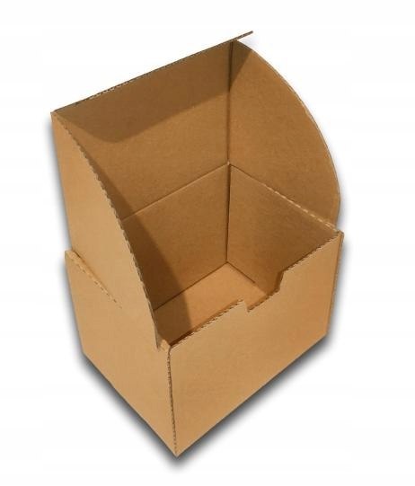 PUDEŁKO OPAKOWANIE KARTON 223x160x156 SZARE 25sz E