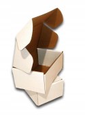 PUDEŁKO OPAKOWANIE KARTON 250x150x100 BIAŁE 25szt