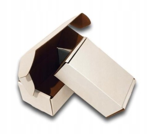 PUDEŁKO OPAKOWANIE KARTON 250x150x100 BIAŁE 50szt