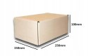 PUDEŁKO OPAKOWANIE KARTON 250x150x100 BIAŁE 50szt