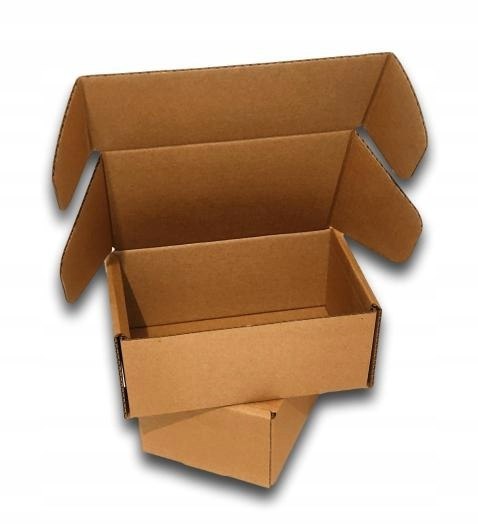 PUDEŁKO OPAKOWANIE KARTON 250x150x100 SZARE 10szt