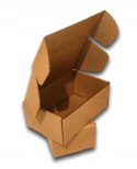 PUDEŁKO OPAKOWANIE KARTON 250x150x100 SZARE 10szt