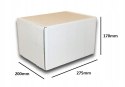 PUDEŁKO OPAKOWANIE KARTON 275x200x170 BIAŁE 10sz B