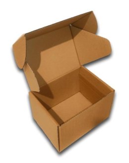 PUDEŁKO OPAKOWANIE KARTON 275x200x170 SZARE 25sz B