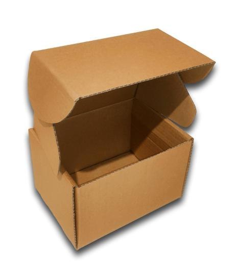 PUDEŁKO OPAKOWANIE KARTON 275x200x170 SZARE 25sz E