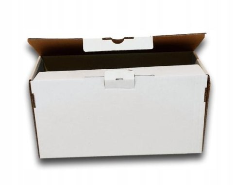 PUDEŁKO OPAKOWANIE KARTON 350x130x190 BIAŁE 25sz E