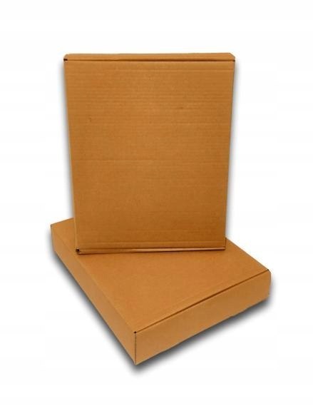 PUDEŁKO OPAKOWANIE KARTON 449x349x79 SZARE 50szt E