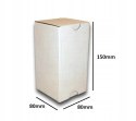 PUDEŁKO OPAKOWANIE KARTON 80x80x150 BIAŁE 25szt B