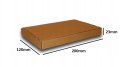 PUDEŁKO OPAKOWANIE na DOKUMENTY 200x120x23 SZARE 50szt E