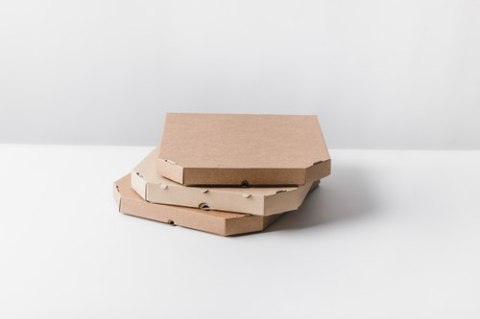 Opakowanie na pizze pudełko do pizzy 24 szare 100szt