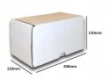 PUDEŁKO OPAKOWANIE KARTON 200x110x110 BIAŁE 50sz B