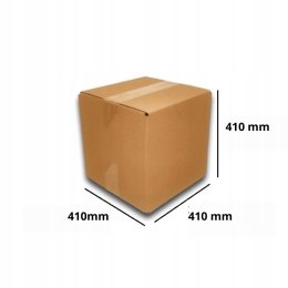 PUDEŁKO OPAKOWANIE KARTON 410x410x410 SZARE 100szt BC